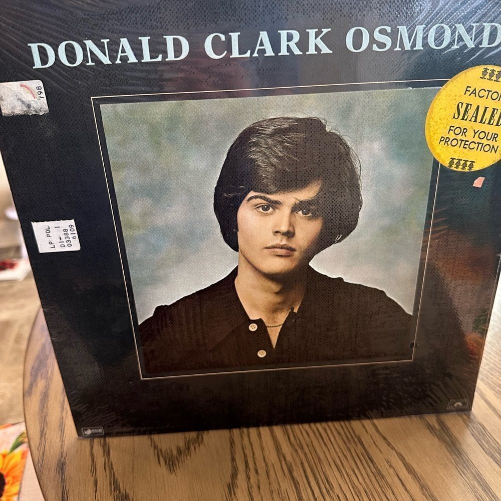 Donny Osmond Donald Clark Osmond Vinyl Record
